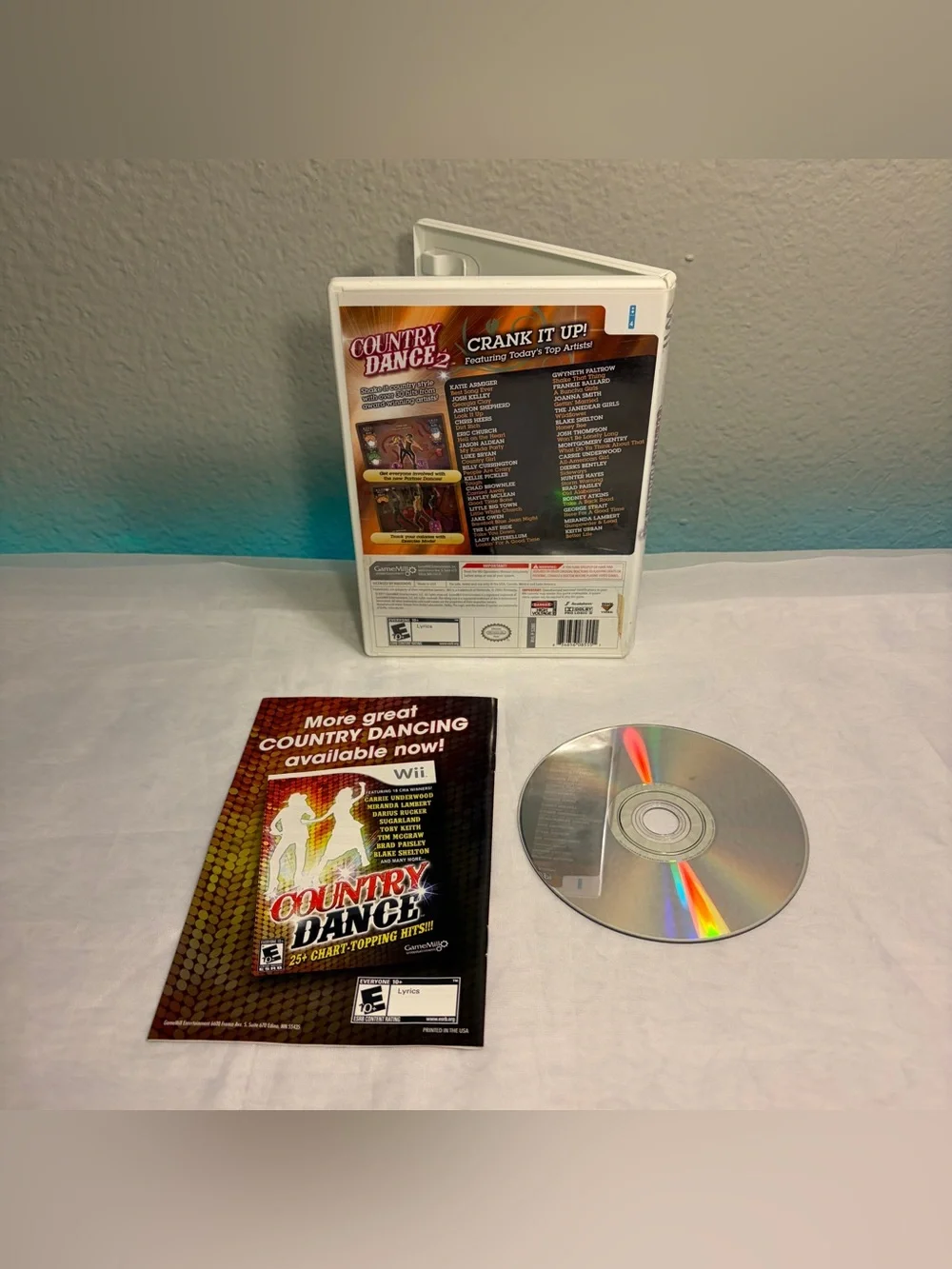 Country Dance 2 (Nintendo Wii, 2011) Complete CIB Tested & Works Wii Videogame